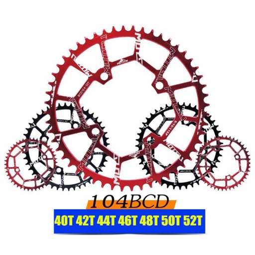 Сильная ultralekki Bicycle Chain 40t ~ 52t Black 44t