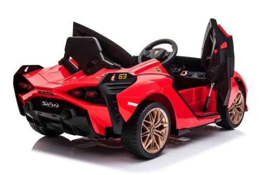 ОРИГИНАЛЬНЫЙ LAMBORGHINI SIAN, МЯГКИЕ КОЛЕСА, МЯГКИЕ