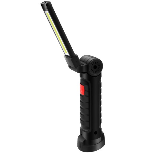 LAMPA WARSZTATOWA LATARKA USB 5w1 DO WARSZTATU, aż 1200 mah LED Z MAGNESEM