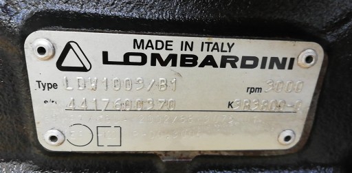 ДВИГАТЕЛЬ KOHLER LOMBARDINI LDW 1003 16,2 кВт/3000 об/мин