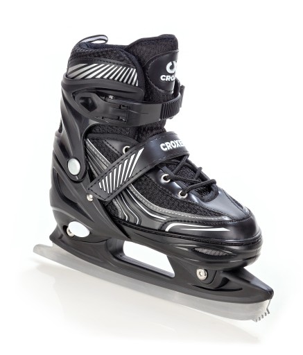 Роликовые коньки Регулируемые роликовые коньки 4в1 Croxer Optima Black 35-38