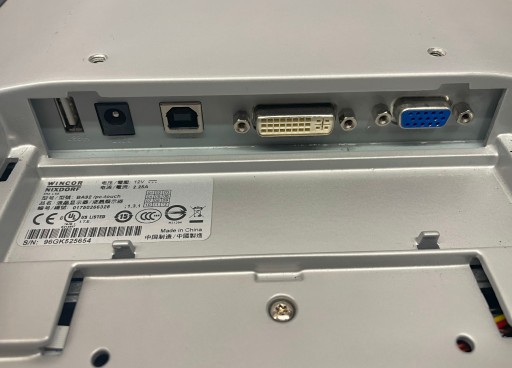 Сенсорный монитор POS 12,1 дюйма Wincor Nixdorf BA92 USB Touch системы