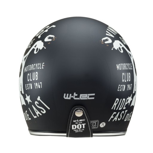 Мотоциклетный шлем W-TEC Café Racer с открытым лицом M