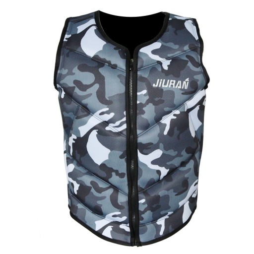 Спасательный жилет JIURAN 30-90 кг для детей и взрослых, камуфляж S-XXXL