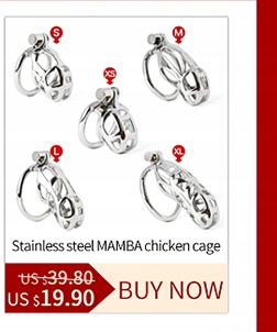 NEW Stainless Steel Chastity Cage Small Penis