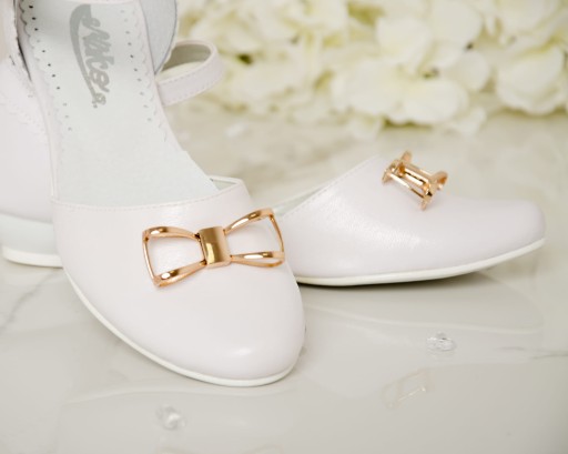 Buty komunijne dziewczęce KBD-707 31 - długość buta 21 cm