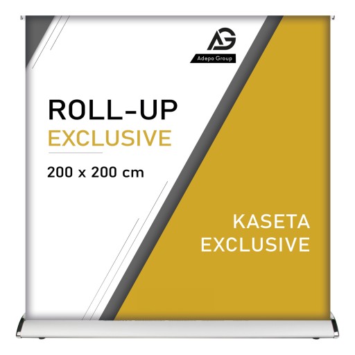 Roll-up Exclusive z wydrukiem 200x200 cm