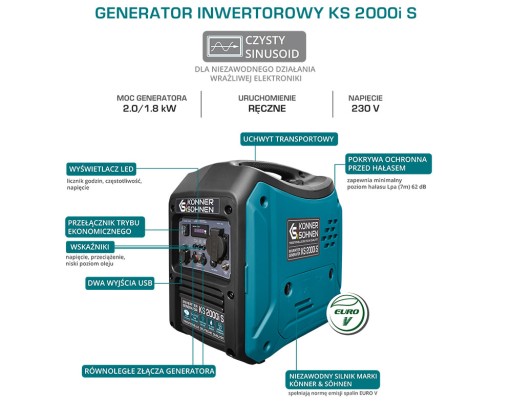 Электрогенератор K&S KS 2000i S