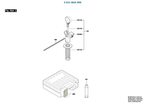 Ударная дрель с кольцевым уплотнением BOSCH GBH3-28DFR 000