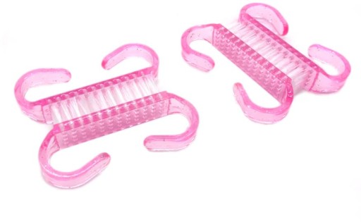 100 щеток для чистки ногтей BRUSH