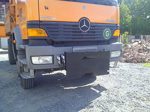 Czołownica do pługa, płyta czołowa SCANIA