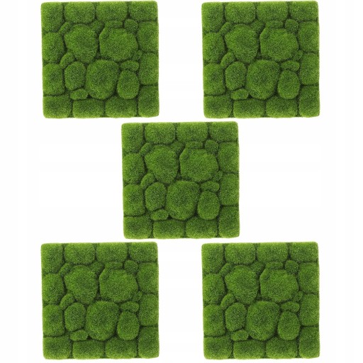 Стеновые панели из пенопласта Greenery, имитирующие мох
