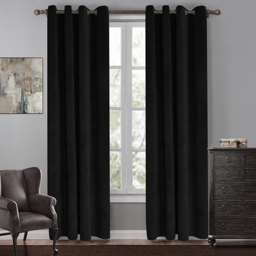Штора VELVET VELUR SUEDE145x250 бутылочно-зелёный
