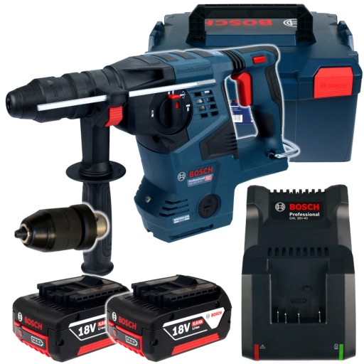 АККУМУЛЯТОРНЫЙ ПОЛОТО GBH 18V-28 CF BOSCH L-BOXX 2x5,0 Ач