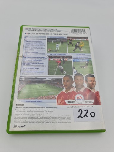 XBOX ФИФА ФУТБОЛ 2003