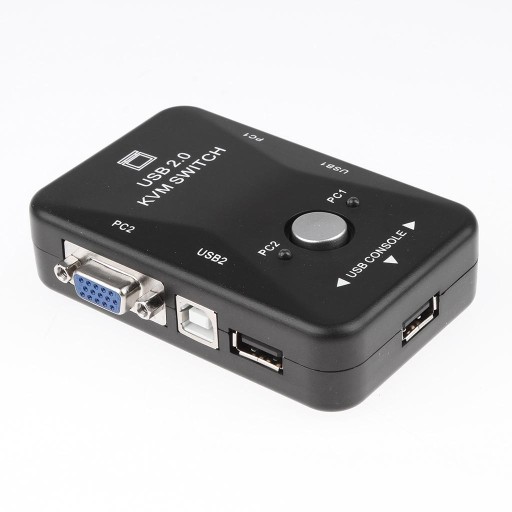 Порт USB 2.0 KVM-переключатель Мышь/клавиатура/видео