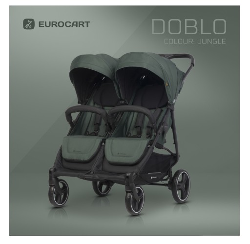 Детская двойная троллейбусная тележка Doblo Foil Col