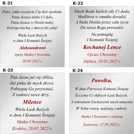 OBRAZ SREBRNY PAMIĄTKA ŚLUBU CHRZTU KOMUNII GRAWER