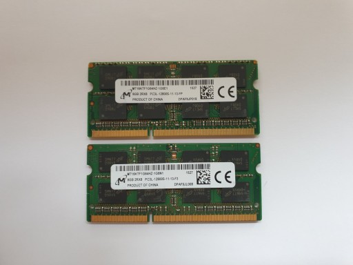 DDR3 16GB 2x8GB DDR3 SO-DIMM PC3L 12800S 1600MHz