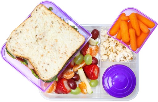 Система-контейнер-ланч-завтрак фиолетовый Bento 1,65