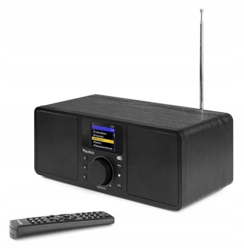 ИНТЕРНЕТ-РАДИО WIFI DAB+ FM BT ПУЛЬТ ЧЕРНЫЙ