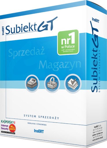 InsERT Subiekt GT 3 PC / licencja wieczysta BOX