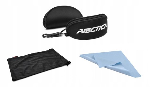 Okulary PRZECIWSŁONECZNE ROWEROWE ARCTICA S-315 MONOLENS + ETUI