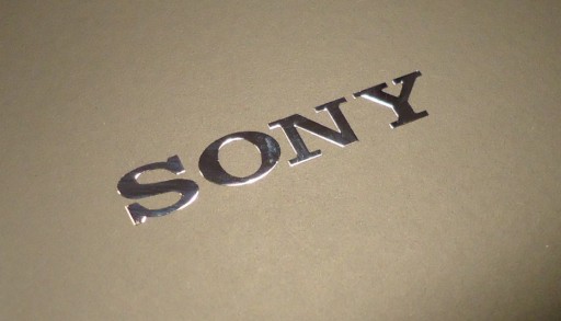 Наклейка SONY LOGO Metal Edition 36x6 мм 074c