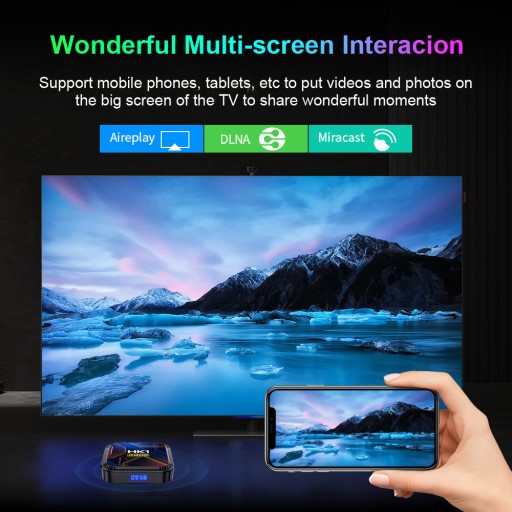 Smart TV Box HK1 RBOX Android 13 4G/64G двойной WIFI