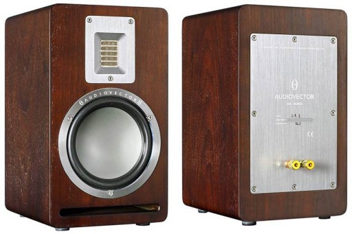 КНИЖНЫЕ ДИНАМИКИ AUDIOVECTOR QR1, ЧЕРНЫЙ ГЛЯНЦЕВЫЙ