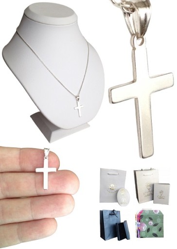 Серебряная цепочка Tan 925 Cross Set (для подарочного / причастия)