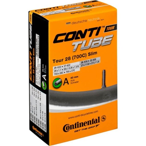 Камера CONTINENTAL TOUR 28 SLIM 28-37 622 AV40 мм