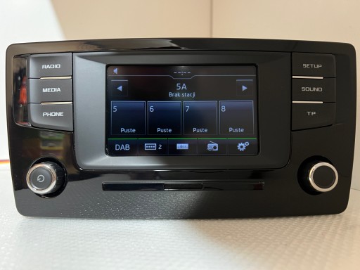Радио Skoda yeti 5l0035150K Bluetooth SD Dab