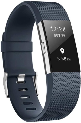 РЕМЕНЬ FITBIT CHARGE 2 СИЛИКОНОВАЯ РЕЗИНА L 3D Strong