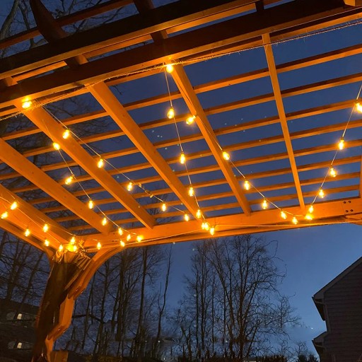 СВЕТОДИОДНАЯ ГИРЛАНДА САДОВОГО ОСВЕЩЕНИЯ 30М ТЕПЛОГО ЦВЕТА ST38 50LED ВОДОНЕПРОНИЦАЕМАЯ