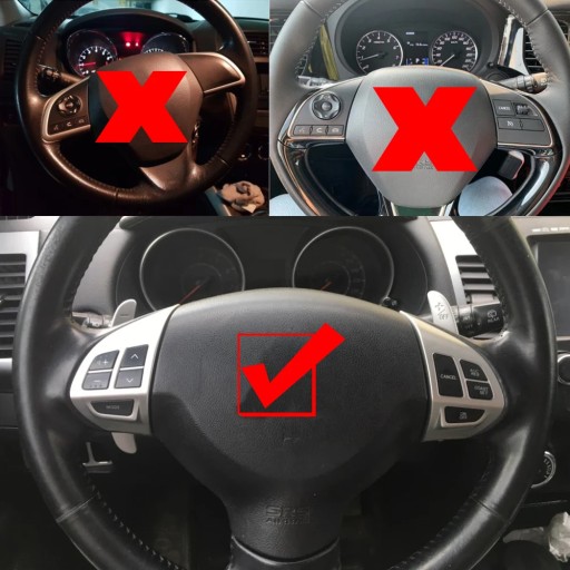 Для Mitsubishi Lancer Outlander ASX 2007-2011 переключатель управления рулевым колесом