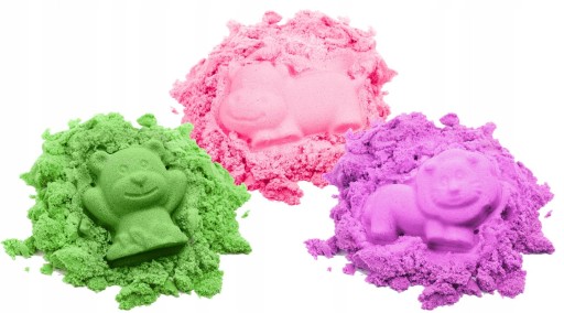 BibiMoon Kinetic Sand 3 кг Формы для песочницы SANDBOX