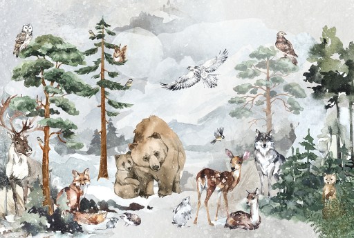 Обои лесных животных, легенда лесного леса 368x248