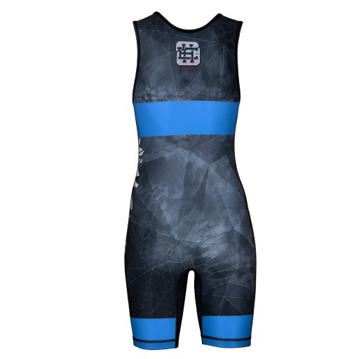 Женский борцовский купальник ПОЛЬША CAMO BLUE M EXTREME HOBBY