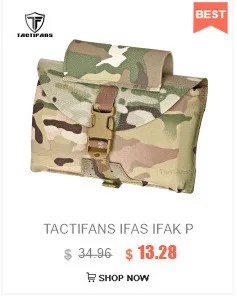 TACTIFANS Аптечка первой помощи, накладная сумка Molle на липучке-амфибии