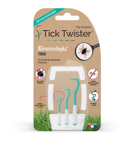 Клещевые ловушки Tick Twister для клещей, нимф, 3 шт.