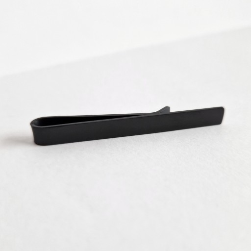 Зажим для галстука CLASSIC MATT BLACK