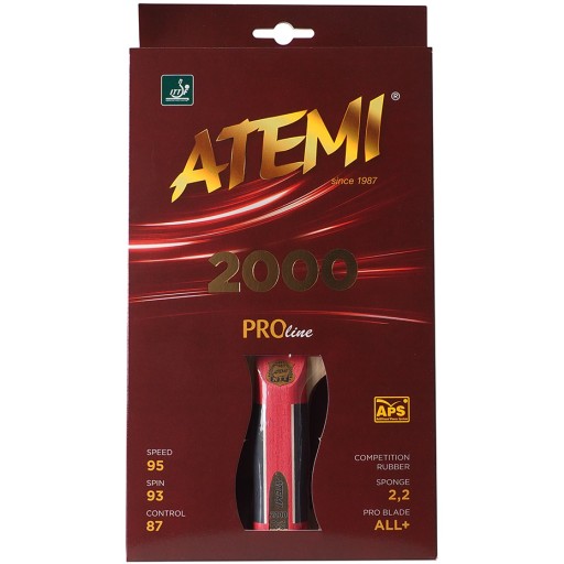 Новая ракетка для пинг-понга Atemi 2000.
