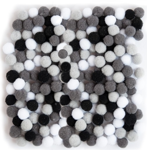 POMPON DEKORACYJNE KULECZKI dp KSPO-032 120szt.