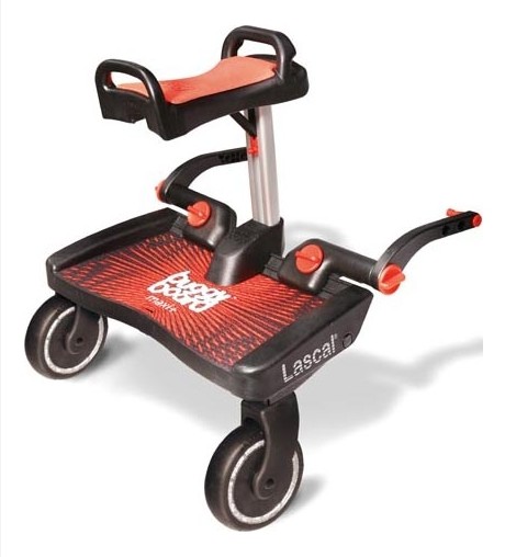 Удлинитель для коляски Lascal BuggyBoard Maxi+, красный