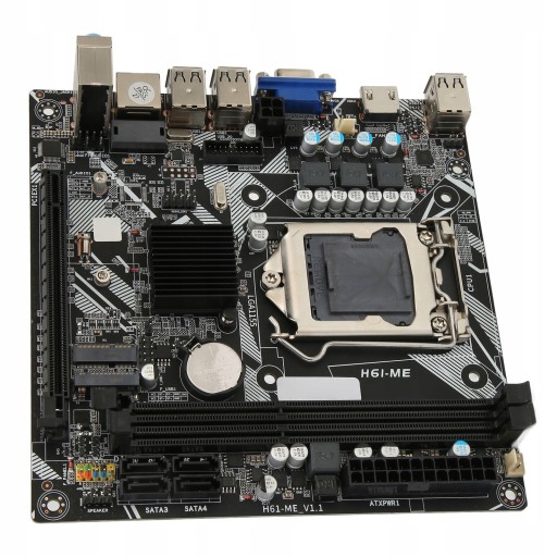 МАТЕРИНСКАЯ ПЛАТА LGA 1155 H61-ME VGA WIFI M.2