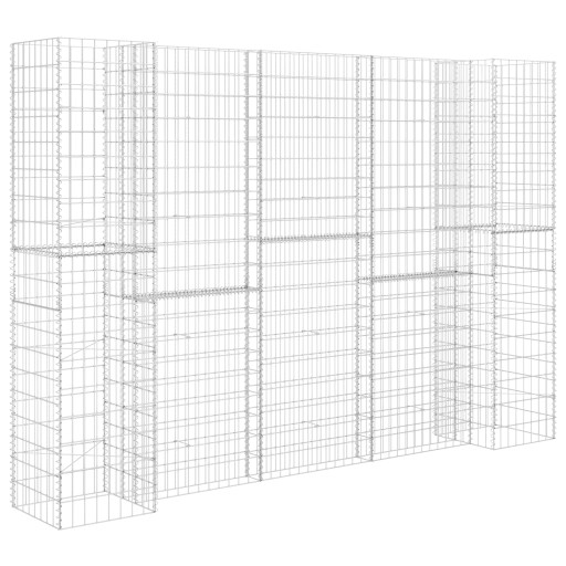 KOSZ GABION DONICA GABIONOWY ŚCIANA Gabionowa Siatka 260x40x180 cm