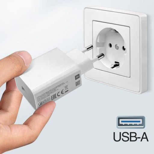Оригинальное быстрое зарядное устройство Xiaomi + кабель USB-C