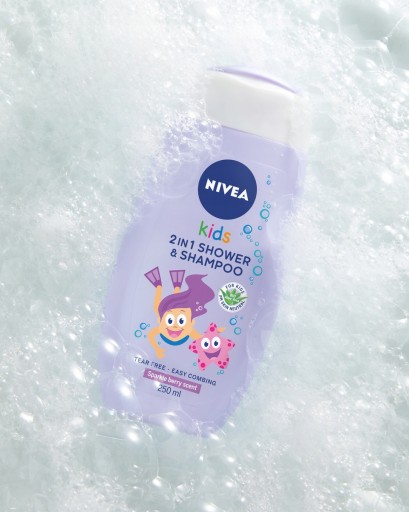 NIVEA KIDS Гель для мытья тела Fruit Jelly
