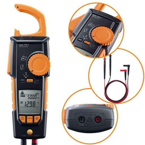 Testo 770-1 клещи, клещи, 24 месяца